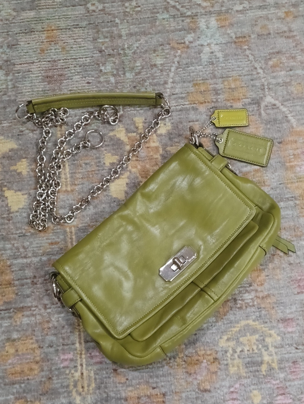 Coach Chelsea Turnlock Flap Bag-Please Read